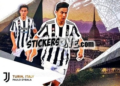 Sticker Paulo Dybala - Juventus 2021-2022 - Topps