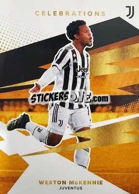 Sticker Weston McKennie - Juventus 2021-2022 n. 40 - Topps