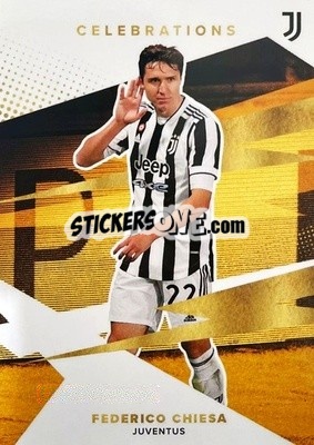 Sticker Federico Chiesa - Juventus 2021-2022 n. 41 - Topps