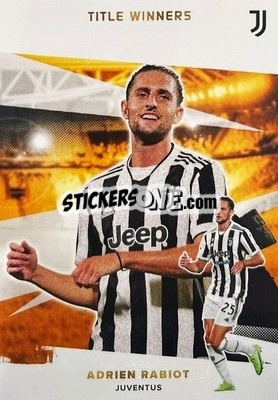 Sticker Adrien Rabiot - Juventus 2021-2022 - Topps
