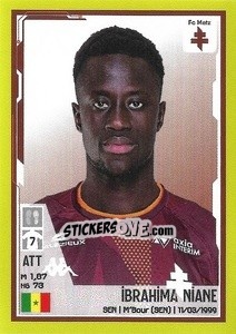 Figurina Ibrahima Niane - FOOT 2021-2022 - Panini