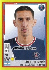 Cromo Angel Di Maria - FOOT 2021-2022 - Panini