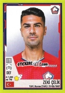 Cromo Zeki Celik - FOOT 2021-2022 - Panini