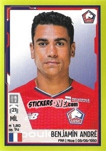 Sticker Benjamin André - FOOT 2021-2022 - Panini