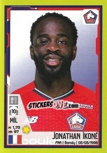 Sticker Jonathan Ikoné - FOOT 2021-2022 n. 133 - Panini