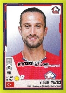 Sticker Yusuf Yazici - FOOT 2021-2022 - Panini