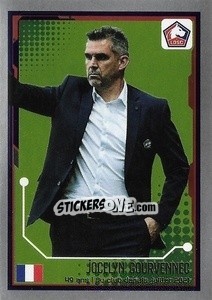 Sticker Jocelyn Gourvennec (Coach) - FOOT 2021-2022 n. 143 - Panini