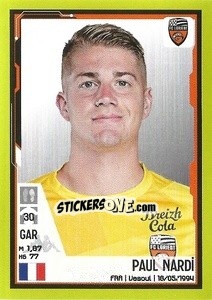 Sticker Paul Nardi - FOOT 2021-2022 - Panini