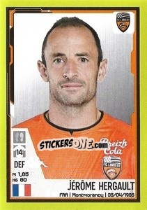 Sticker Jéròme Hergault - FOOT 2021-2022 - Panini