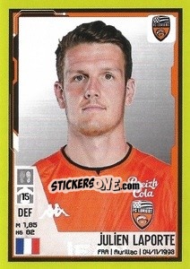 Sticker Julien Laporte - FOOT 2021-2022 n. 153 - Panini