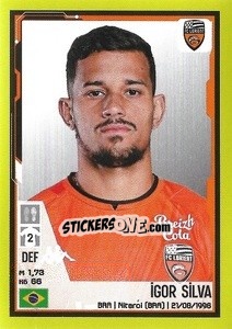 Figurina Igor Silva - FOOT 2021-2022 n. 158 - Panini