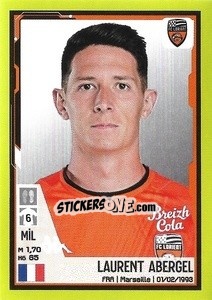 Figurina Laurent Abergel - FOOT 2021-2022 - Panini