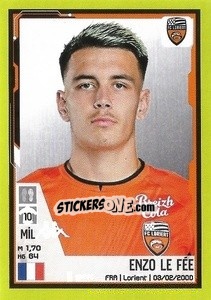 Figurina Enzo Le Fée - FOOT 2021-2022 n. 162 - Panini