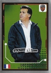 Sticker Christophe Pélissier (Coach) - FOOT 2021-2022 - Panini