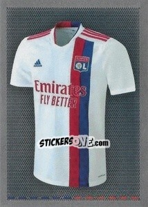 Sticker Maillot Domicile - FOOT 2021-2022 n. 172 - Panini