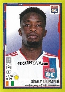 Sticker Sinaly Diomandé - FOOT 2021-2022 n. 177 - Panini