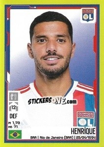 Figurina Henrique - FOOT 2021-2022 - Panini