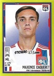Sticker Maxence Caqueret - FOOT 2021-2022 n. 181 - Panini