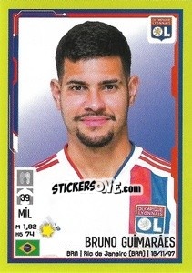 Sticker Bruno Guimaraes - FOOT 2021-2022 - Panini