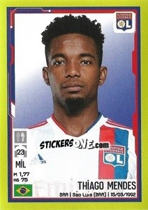 Sticker Thiago Mendes - FOOT 2021-2022 n. 183 - Panini