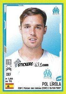 Sticker Pol Lirola - FOOT 2021-2022 n. 201 - Panini