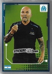 Sticker Jorge Sampaoli (Coach) - FOOT 2021-2022 - Panini