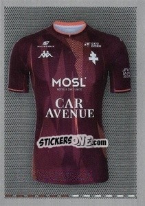 Sticker Maillot Domicile - FOOT 2021-2022 n. 220 - Panini