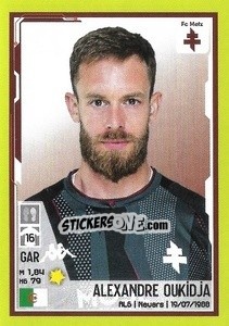 Cromo Alexandre Oukidja - FOOT 2021-2022 - Panini