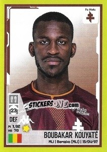 Figurina Boubakar Kouyaté - FOOT 2021-2022 n. 225 - Panini