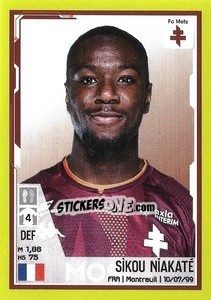 Sticker Sikou Niakaté - FOOT 2021-2022 n. 226 - Panini