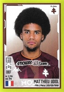 Figurina Matthieu Udol - FOOT 2021-2022 n. 227 - Panini