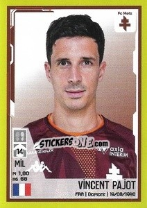 Figurina Vincent Pajot - FOOT 2021-2022 - Panini