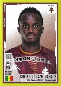 Figurina Cheikh Sabaly - FOOT 2021-2022 n. 233 - Panini