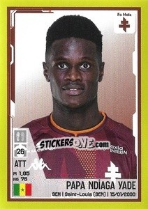 Figurina Pape Ndiaga Yade - FOOT 2021-2022 n. 238 - Panini