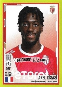 Figurina Axel Disasi - FOOT 2021-2022 - Panini