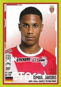 Sticker Ismail Jakobs - FOOT 2021-2022 n. 250 - Panini