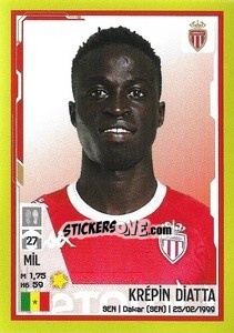 Sticker Krépin Diatta - FOOT 2021-2022 - Panini