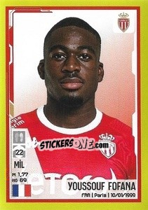 Sticker Youssouf Fofana - FOOT 2021-2022 n. 256 - Panini