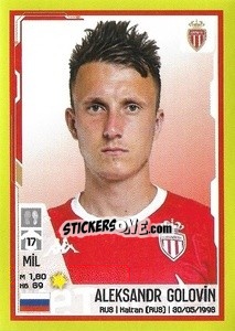 Sticker Aleksandr Golovin - FOOT 2021-2022 n. 257 - Panini