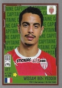 Cromo Wissam Ben Yedder (Capitaine) - FOOT 2021-2022 - Panini