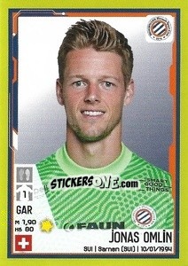 Sticker Jonas Omlin - FOOT 2021-2022 n. 269 - Panini