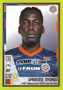 Sticker Ambroise Oyongo - FOOT 2021-2022 n. 272 - Panini