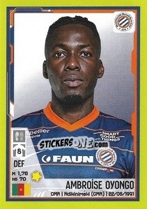 Cromo Ambroise Oyongo - FOOT 2021-2022 - Panini