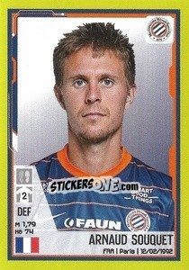 Sticker Arnaud Souquet - FOOT 2021-2022 n. 275 - Panini