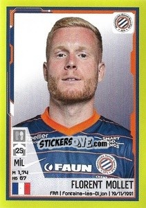 Sticker Florent Mollet - FOOT 2021-2022 n. 280 - Panini