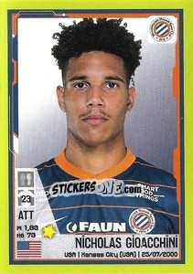 Sticker Nicholas Gioacchini - FOOT 2021-2022 n. 283 - Panini