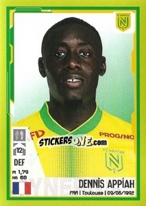 Figurina Dennis Appiah - FOOT 2021-2022 - Panini