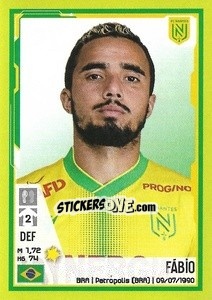 Sticker Fabio da Silva - FOOT 2021-2022 n. 296 - Panini