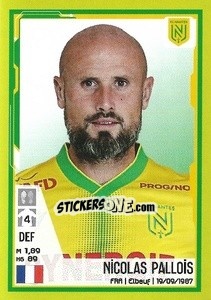 Cromo Nicolas Pallois - FOOT 2021-2022 - Panini