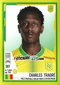 Figurina Charles Traoré - FOOT 2021-2022 n. 299 - Panini